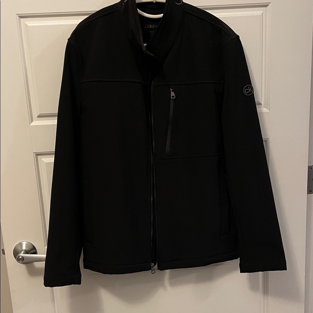 Calvin Klein Men's Black Lightweight Jacket